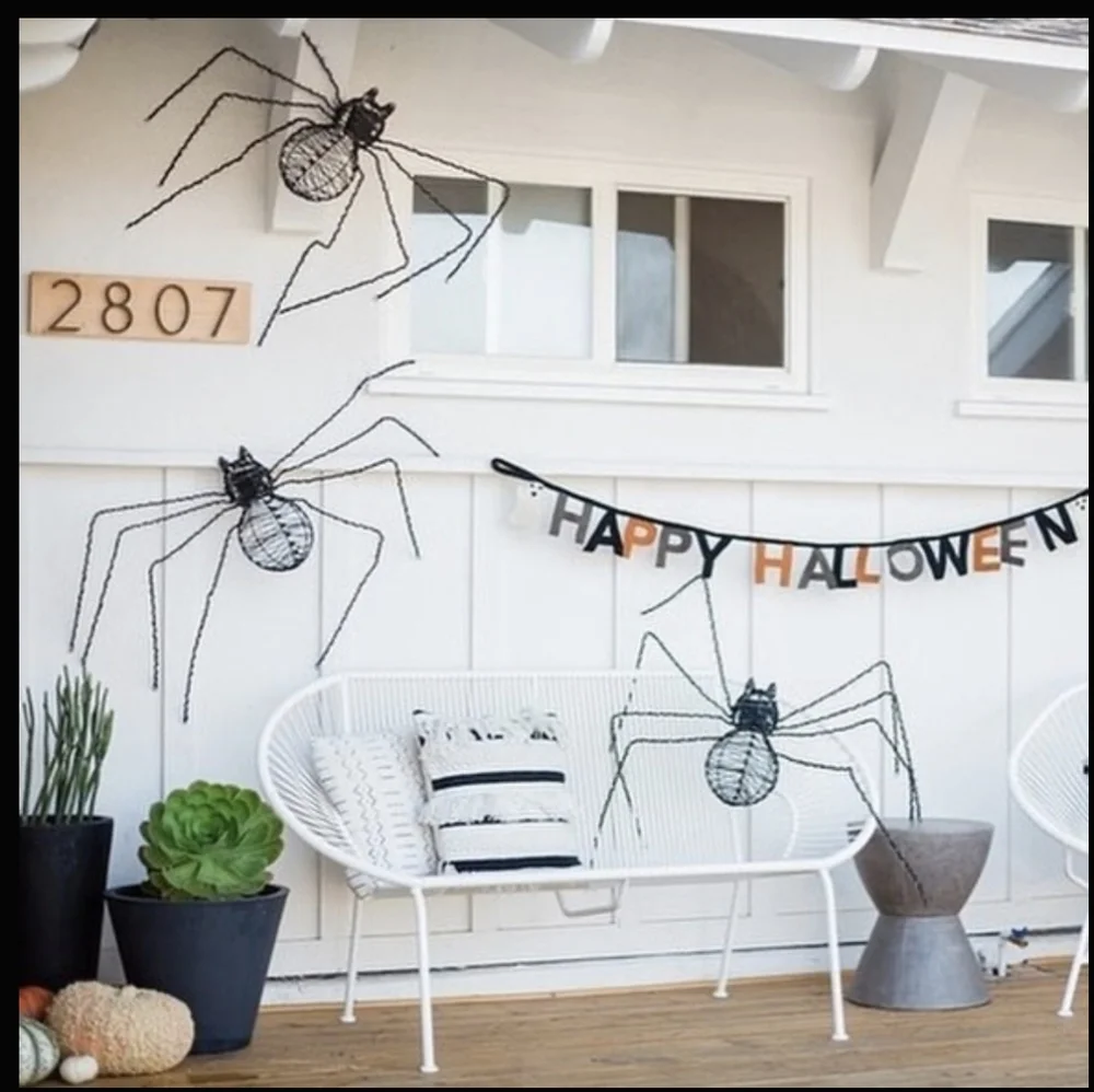 NEW Happy Halloween Felt Garland Decoration Brand new